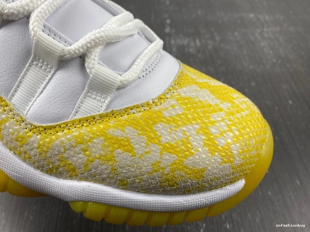 Yellow WMNS AH7860-107 Snakeskin Low 11 Air Jordan 0825